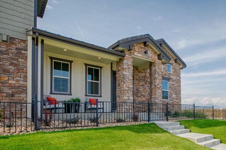 New construction Townhouse house 6248 Vernazza Wy, Windsor, CO 80550 plan Duxbury - image