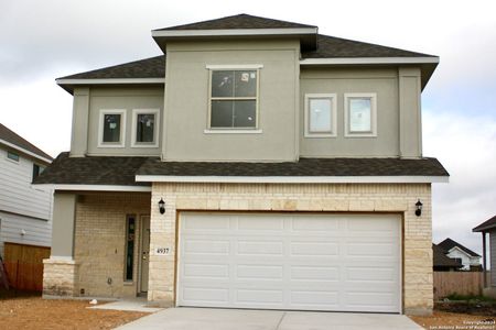 New construction Single-Family house 4937 Park Cape, Schertz, TX 78154 The Trenton- photo 0