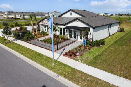 New construction Single-Family house 31979 Sapna Chime Dr, Wesley Chapel, FL 33545 Barcello- photo 1 1