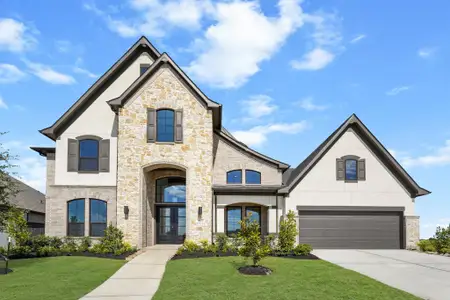 New construction Single-Family house 16606 Blissful Night St, Hockley, TX 77447 plan Jubilee 70's: Monterey - image