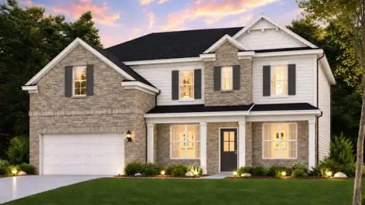 New construction Single-Family house 3965 Silver Pine Trl, Cumming, GA 30028 plan Sapling - image