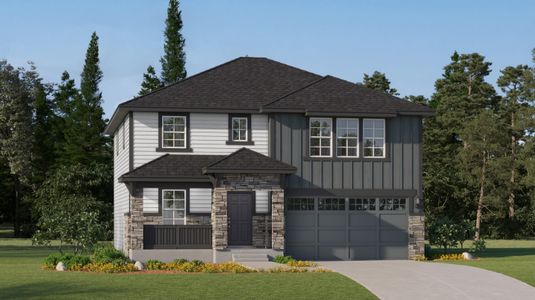 New construction Single-Family house 15239 Adams Ct, Thornton, CO 80602 plan Oliver - image