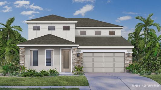 New construction Single-Family house 1726 Puffin Rd, St. Cloud, FL 34771 plan Tupelo - image