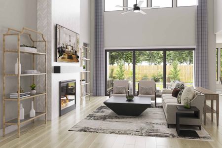 New construction Single-Family house 10707 Monarch Butterfly Dr, Cypress, TX 77433 plan Veneto - image 11