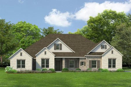 New construction Single-Family house 1549 Fm 1446, Waxahachie, TX 75167 plan Franklin - image