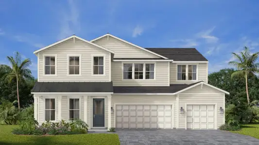 New construction Single-Family house 29027 Cobalt Sky Dr, Wesley Chapel, FL 33545 plan Fernwood - image