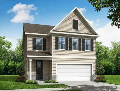 New construction Single-Family house 4784 Moonstone Trce, Kennesaw, GA 30144 plan The Gavin E - image