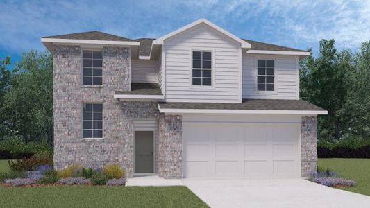 New construction Single-Family house 25524 Farmers Crop Ln, Elgin, TX 78621 plan The Pierce - image