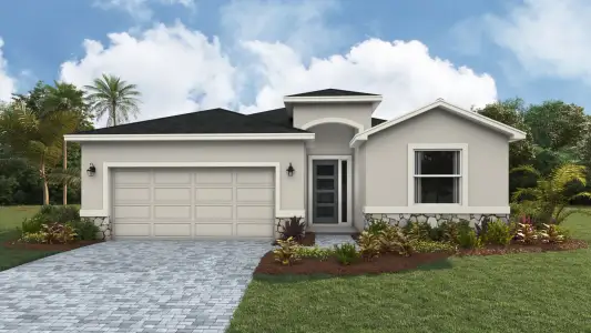 New construction Single-Family house 2044 Vandalia Pl, Parrish, FL 34219 plan Lantana - image