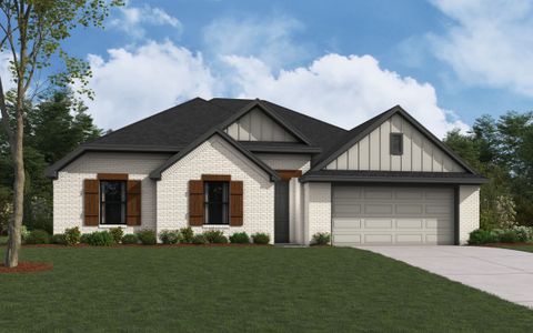 New construction Single-Family house 2271 River Bend Rd, Royse City, TX 75189 plan The Odessa - image