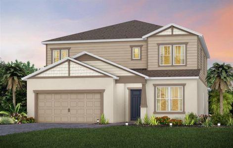 New construction Single-Family house 13255 Panama Beach Ct, Orlando, FL 32827 - photo 0