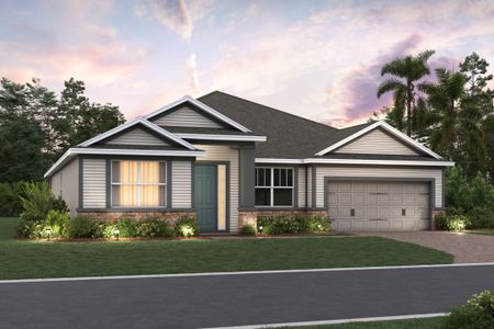New construction Single-Family house 3126 Wolf Lake Ave, Apopka, FL 32712 plan Corina II - image