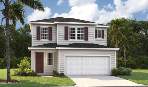 New construction Single-Family house 5926 Tomahawk Lake Dr, Jacksonville, FL 32254 plan Lynwood - image
