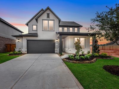 New construction Single-Family house 22618 Ruby Forest Rd, Tomball, TX 77377 plan Downy - image