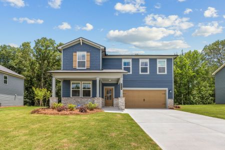 New construction Single-Family house 114 Poplar Bluff Wy, Jefferson, GA 30549 plan Travis - image