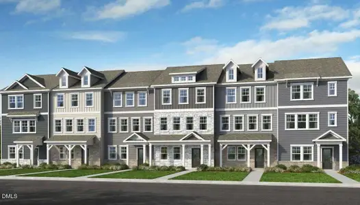 New construction Townhouse house 618 Macmillan Wy, Knightdale, NC 27545 - image