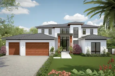 New construction Single-Family house 1230 Aryana Wy, Delray Beach, FL 33445 - image