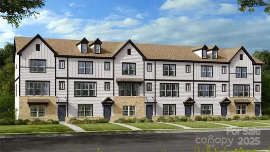 New construction Townhouse house 561 Silver Star Blvd, Indian Trail, SC 28079 plan Vail II - image