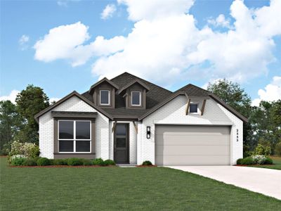 New construction Single-Family house 1352 Cypress Paul St, Georgetown, TX 78628 plan Moretti - image