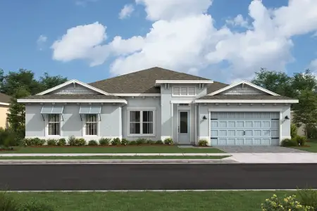 New construction Single-Family house 162 Tattersall Ln, Ormond Beach, FL 32174 plan Austin - image
