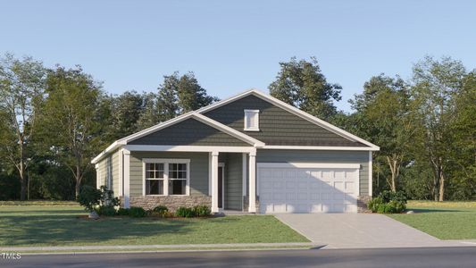 New construction Single-Family house 270 Digging Time Ave, Pine Level, NC 27569 plan Morgan - image