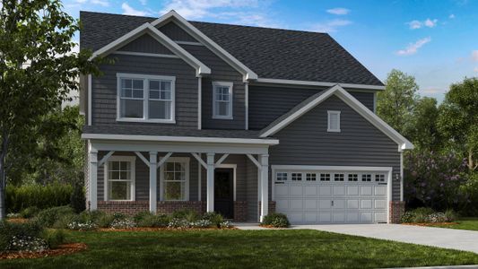 New construction Single-Family house 457 Rowe Wy, Knightdale, NC 27545 plan Ashford - image