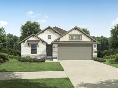 New construction Single-Family house 210 Melrose St, Hutto, TX 78634 plan Diamond | Prairie Winds - image