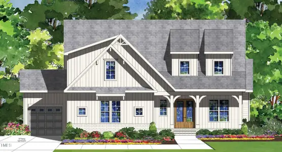 New construction Single-Family house 115 Cherry Bark Dr, Youngsville, NC 27596 - image