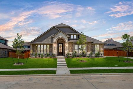 New construction Single-Family house 5417 Rowlan Row, Midlothian, TX 76065 plan Hawthorne Side Entry - image