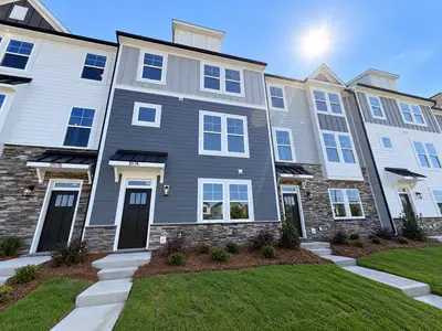 New construction Townhouse house 11974 Old Statesville Rd, Huntersville, NC 28078 plan Beaumont - image