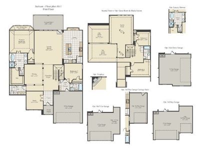 New construction Single-Family house 2106 Holborn St, Lorena, TX 76655 plan Jackson - image