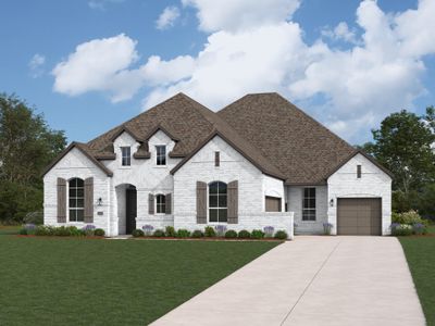 New construction Single-Family house 1616 Jolie Rose Bnd, Leander, TX 78641 plan 283 - image