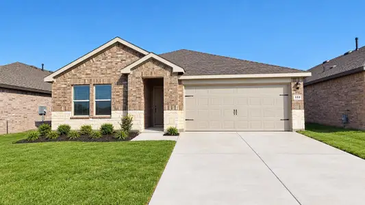 New construction Single-Family house 153 Tumbleweed Dr, Newark, TX 76071 plan Justin - image
