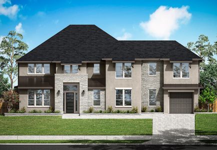 New construction  house 19903 Elegant Azalea Wy, Cypress, TX 77433 plan Veneto - image