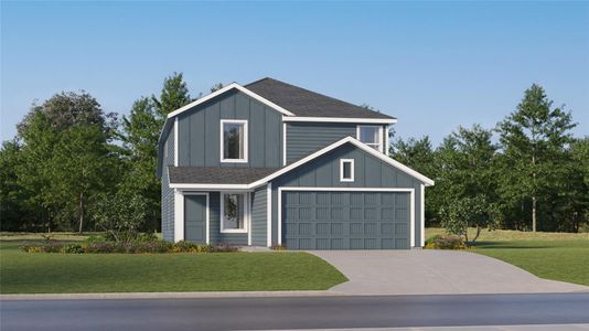 New construction Single-Family house 245 Kings Row Ln, Jarrell, TX 76537 plan Morrow - image