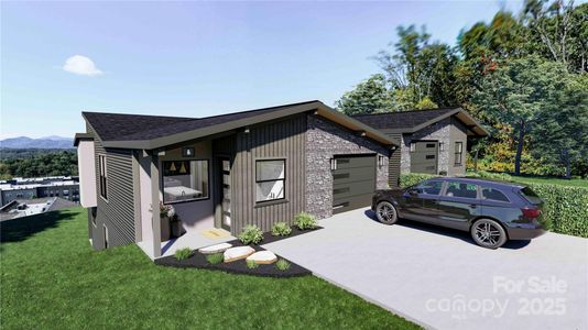 New construction Townhouse house 512 Sunset Villas Ln, Asheville, NC 28804 - image