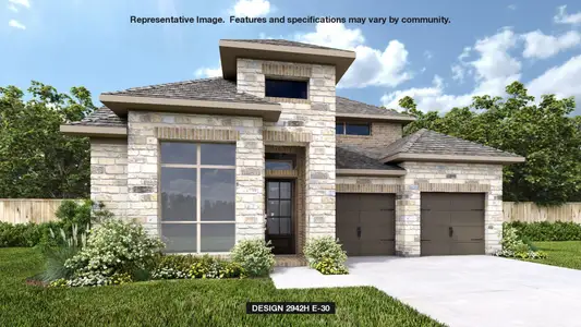 New construction Single-Family house 517 Estacado Ln, Georgetown, TX 78633 2942H- photo 0