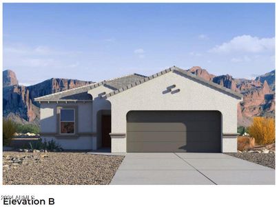 New construction Single-Family house 5433 Azara Drive, San Tan Valley, AZ 85140 Baxter- photo 0