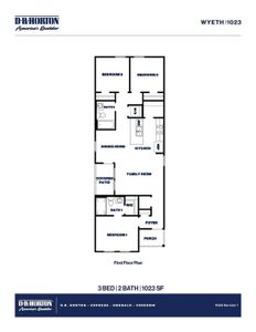 New construction Single-Family house 11919 Detar Ct, Willis, TX 77378 plan Wyeth - image
