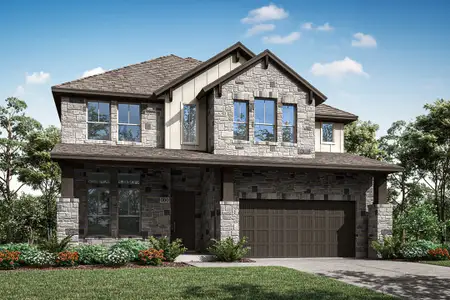 New construction Single-Family house 318 Big Banyan Dr, Dripping Springs, TX 78620 plan Garner - image
