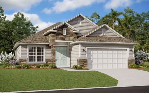 New construction Single-Family house 3699 Zydeco, Green Cove Springs, FL 32043 plan Edison - image