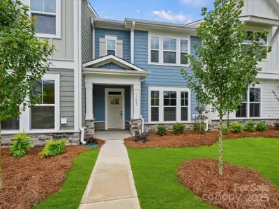 New construction Townhouse house 11453 Prosperity Church Rd, Huntersville, NC 28078 plan The Parklane - image