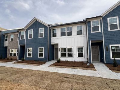 New construction Townhouse house 2120 Stillhaven Pl, Douglasville, GA 30135 Calliope- photo 1 1