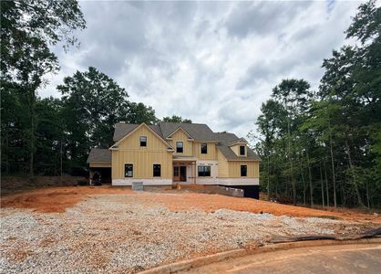 New construction Single-Family house 70 Amelia Ct, Covington, GA 30014 plan (GA) Woodmont A 3 Side Entry - image