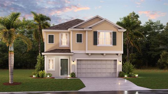 New construction Single-Family house 4114 Calusa Pine Road, Daytona Beach, FL 32124 Boston- photo 0