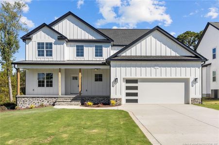 New construction Single-Family house 411 Stable Ct, Linden, NC 28356 plan Morgan - image