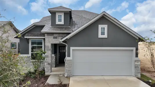 New construction Single-Family house 317 W Faulkner St, Liberty Hill, TX 78642 plan Wilson - image