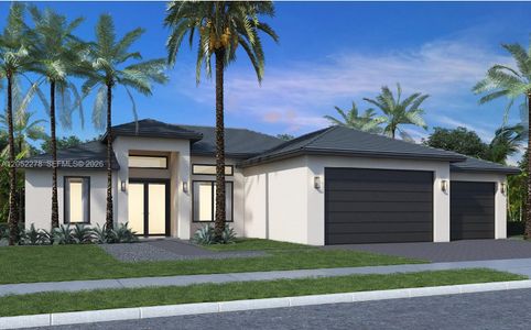 New construction Single-Family house 728 N Laplata Ave, Lehigh Acres, FL 33974 - image
