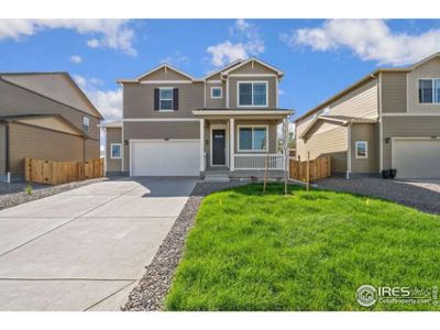 New construction Single-Family house 4756 Windmill Dr, Brighton, CO 80601 HOLCOMBE- photo 0