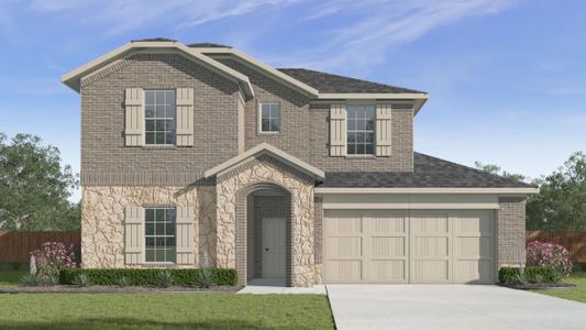 New construction Single-Family house 2182 Serenity Ln, Arlington, TX 76015 plan Tangerine - image